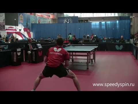 Fedotov-Tutrumov.Russian National table tennis championship 2018.FHD