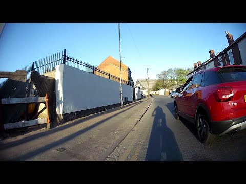 BA18HVX honk close pass swerve oncoming traffic