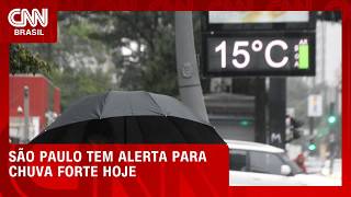 Vídeo: São Paulo tem alerta de chuva forte nesta terça-feira (6) com ventos de até 100 km/h | CNN NOVO DIA