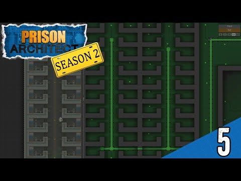 EXPANDING THE CAGE! - Prison Architect: Season 2 - Part 5