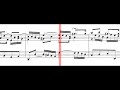 BWV 951: Fugue in B Minor (Scrolling)