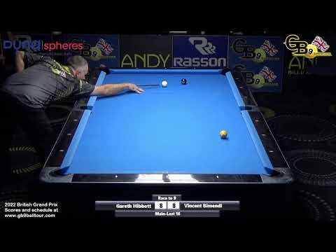 Main Event Last 16 - Gareth Hibbott vs Vincent Bimendi