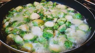 Video ricetta Cavolini di Bruxelles in padella