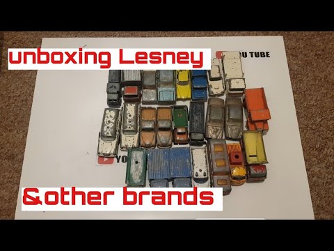 Lesney matchboxes unboxing with Lazi-low collectables.