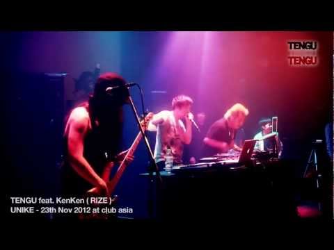 TENGU feat. KenKen ( from RIZE )   at club asia 2012