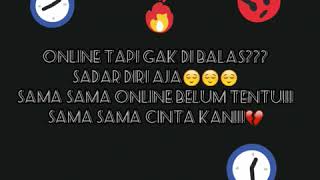 Download lagu Status wa...dia online tapi gak bales chat kamu??? mp3
