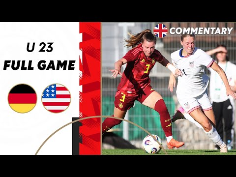 Germany U 23 vs. USA U 23 – 1st Match | Full Game | U 23 Women's National Team