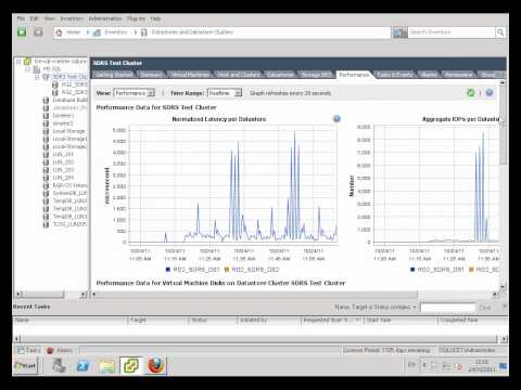 vSphere 5 Storage DRS IO Load Balancing