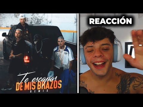 (REACCIÓN) ECKO, Callejero Fino, El Perro - Te Escapas De Mis Brazos (Remix) (Video Oficial)