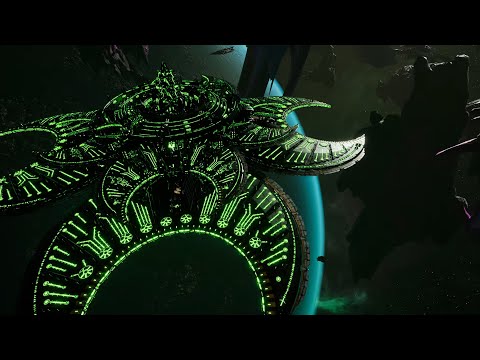 Skalgrim Mod - New Titans - Necrons vs Space Marines - Battlefleet Gothic Armada 2