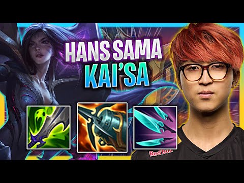 HANS SAMA PERFECT GAME WITH KAI'SA! | G2 Hans Sama Plays Kai'sa ADC vs Ashe!  Season 2023