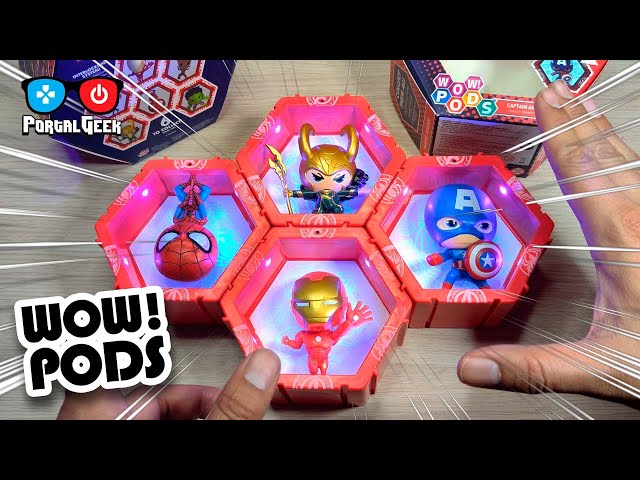 Vídeo relacionado con Wow! PODS - Colección Marvel - Loki - Figura Coleccionable con luz y Sensor de Movimiento (Deqube 918MVL101606)