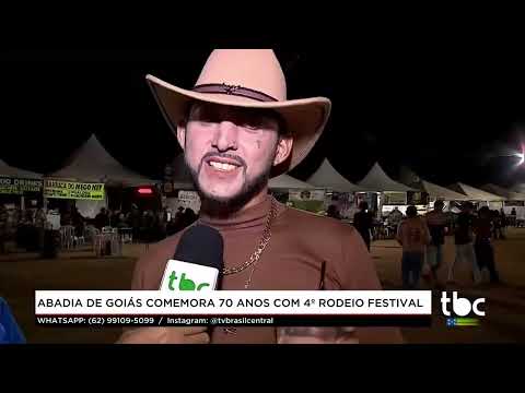 Jornal Brasil Central |01-05-26| Abadia de Goiás comemora 70 anos com 4º Rodeio Festival