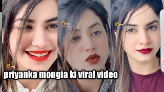 Top 10 Priyanka Mongia Tik Tok Video/Tiktok Video/