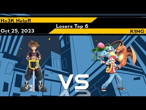 Xeno315 - HelpR (Sora) vs K1NG (Pokemon Trainer) - Smash Ultimate