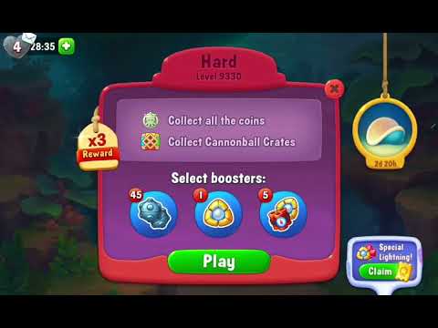 Fishdom Hard Level 9330 (No Boosters) @choraelmin