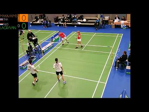 Day 2, Thursday February 28, Court 4, Yonex Dutch Junior International 2019
