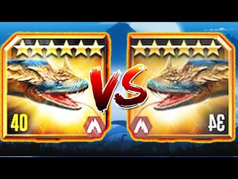 Jurassic World - LvMAX TITANOBOA Vs Lv34 TITANOBOA