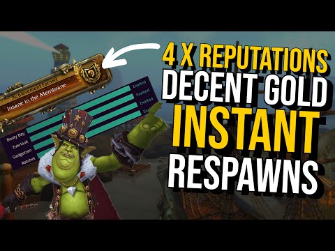 Easy Steamwheedle Rep and Gold Farm!?