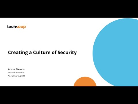 , title : 'Creating a Culture of Security'