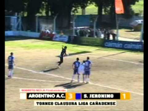Fecha 1, Clausura 2012, LCF: Argentino 3 - 1 Atl. San Jerónimo