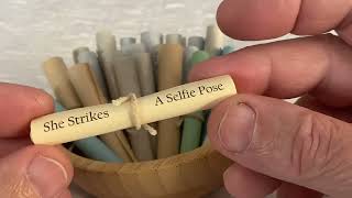 She Strikes A Selfie Pose - Scroll - Poem