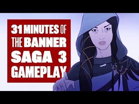 31 minutes of The Banner Saga 3 Gameplay