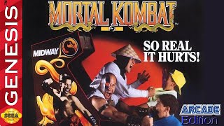 Mortal Kombat Arcade Edition v1.0a (Hack) SEGA Genesis