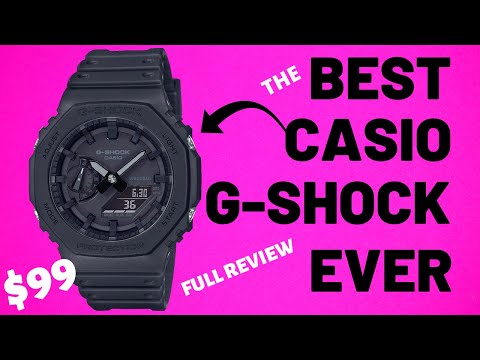 Casio G-Shock Stealth Carbon Core Guard New GA-2100 Series (Full Review)