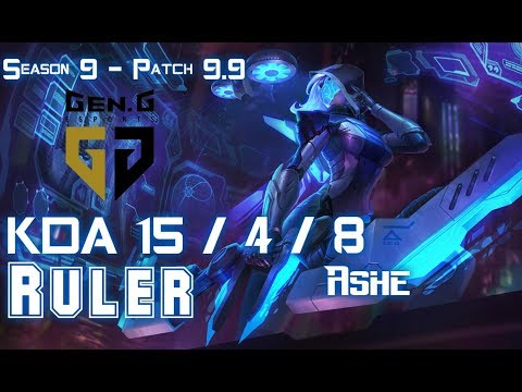 Gen Ruler ASHE vs JINX ADC - Patch 9.9 KR Ranked