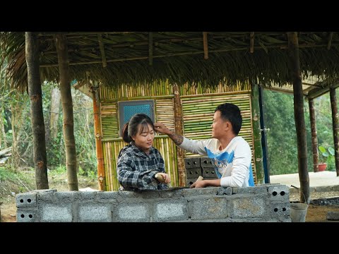 Thang and Nhi's simple happiness in their small garden