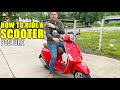HOW TO RIDE A SCOOTER Posture Part 1