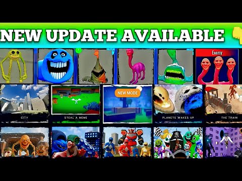 🌈 Update 3.18.3 NextBots Playground mod updated new sea monsters roblox save the shapes Chasing Me