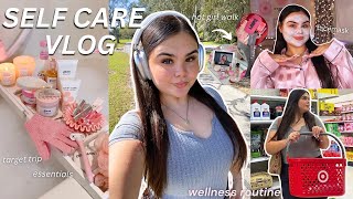 SELF CARE VLOG 🎀 target shopping, skincare, hygiene & wellness routine