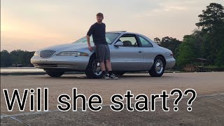 getting  the Lincoln Mark VIII running.changing spark plugs and tracking down a misfire