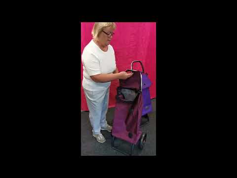 Rolser 6L Shoppingvagn - 6 hjul, trappklättraren, ihopfällbar