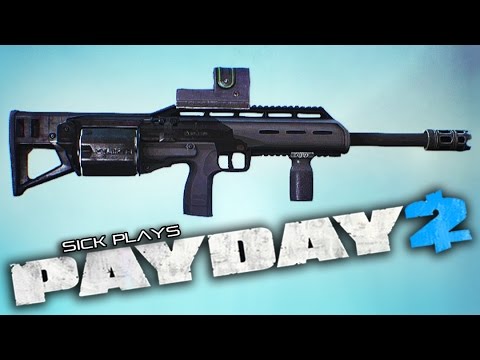 PAYDAY 2 Goliath 12G "NEW GUN" The Biker Heist Gameplay