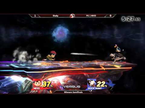 Versus Weekly 7/2/15 - Winners Semis - Shaky (Ness) vs. MVD (Diddy) - Smash 4
