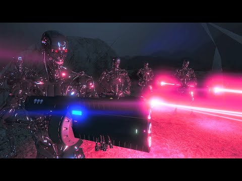 Terminators vs Cliffford Mercenaries, LSPD/SWAT | GTA 5 NPC Wars 43