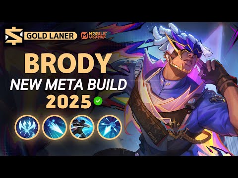 Brody NEW META Build 2025, Best Emblem, and Hero Counters | Mobile Legends