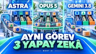 Dev Model ChatGPTAstra, Claude ve Gemini Aynı Animasyonu Yaptı: Hangis