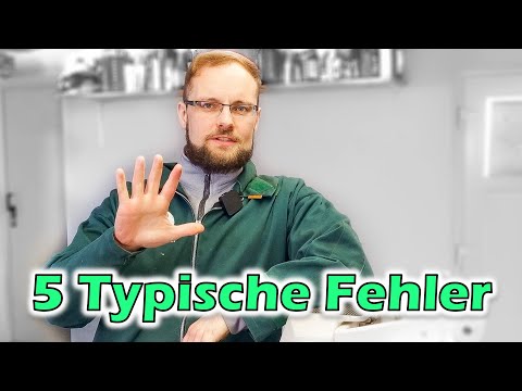 5 Typical Mistakes - Woodturning for Beginners