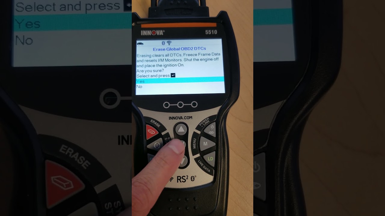 5510: Reading and Erasing Check Engine Codes