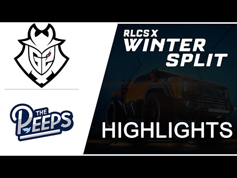 [Goals Highlights] G2 vs PEEP | G2 Esports vs The Peeps | RLCS Season X - Winter: NA (30 Jan 2021)