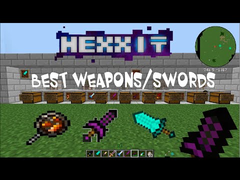 Hexxit: Best Sword/Weapon!