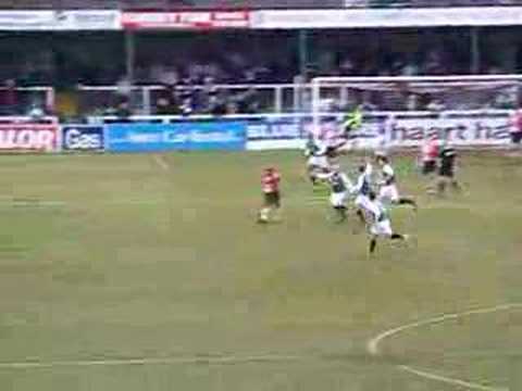 Woking 2-3 Northwich Vics - Lee Steele Goal (23/02/08)