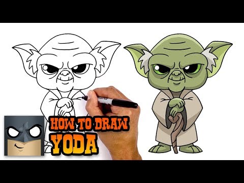 How to Draw Yoda | Star Wars