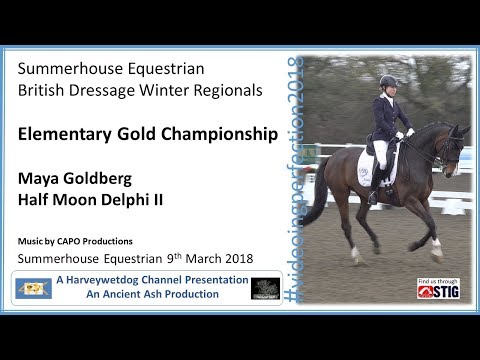 Summerhouse Equestrian Winter Regional: Maya Goldberg and Half Moon Delphi II