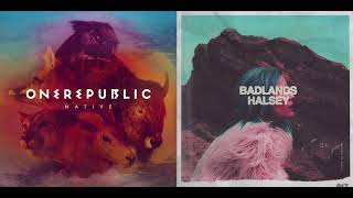 Burning Colors - OneRepublic vs. Halsey (Mashup)