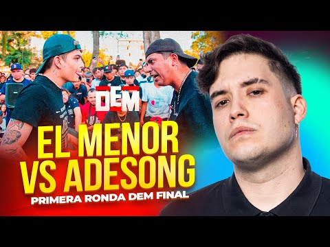 ¡¡PERO QUE MARAVILLA ES ESTA BATALLA DIOS MÍO!! 😍♥️😍♥️😍🤯 EL MENOR VS ADESONG DEM FINAL